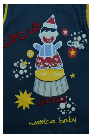 Tricou fara maneci baieti Wenice BM01800046, Gri [2]