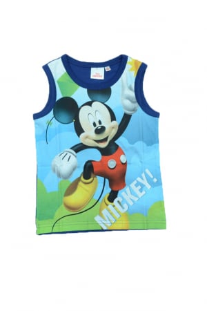 Tricouri baieti - Tricou fara maneci baieti Mickey Mouse Disney MIC-G-VEST-14B-98, Multicolor