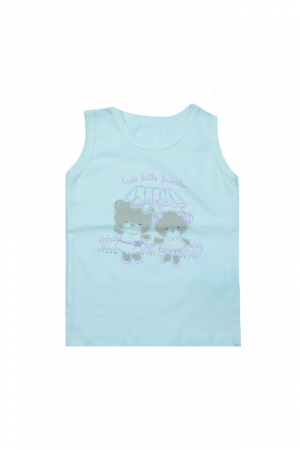 Tricouri fete - Tricou fara maneci pentru fete Mini Junior TFFN-003