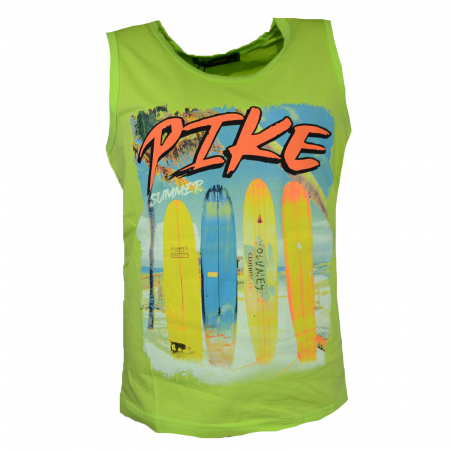 Tricouri baieti - Tricou fara maneci pentru baieti Happy House HB-8228, Verde