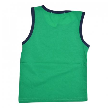 Tricou fara maneci pentru baieti, Happy House, WY852, Verde [1]