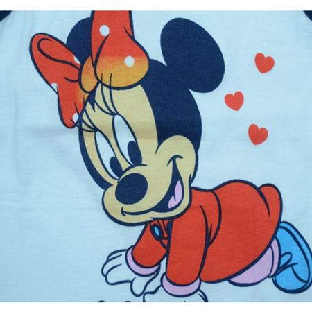 Tricou fara maneci pentru fete Disney Minnie Mouse DISM-JVJM41159A-39624, Alb [2]