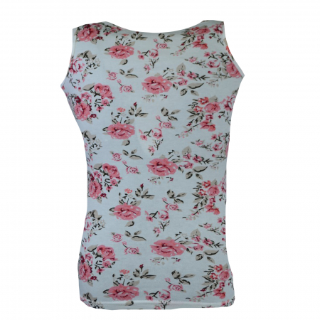 Tricou fara maneci pentru fete Happy House CVC-1157-2, Roz [1]