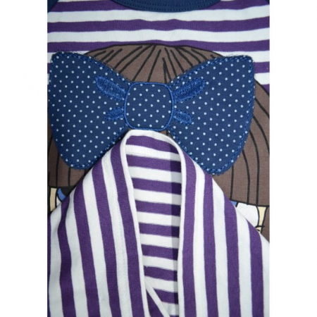 Tricou fara maneci pentru fete Atut T110323, Mov [2]