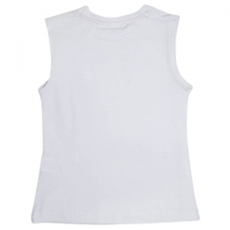 Tricou fara maneci pentru fete Wendee FS102242-1, Alb [1]