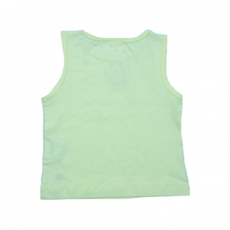 Tricou fara maneci pentru fete Wenice BL13500002-39617, Galben [1]