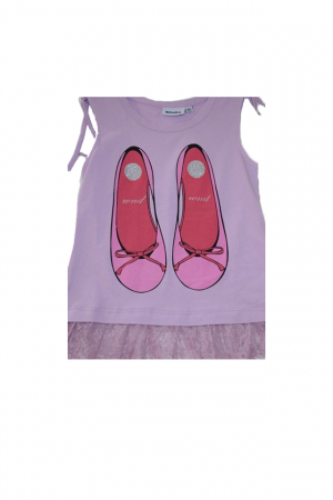 Tricou fara maneci pentru fete Wendee BV BV 03900148-2-146, Multicolor [1]