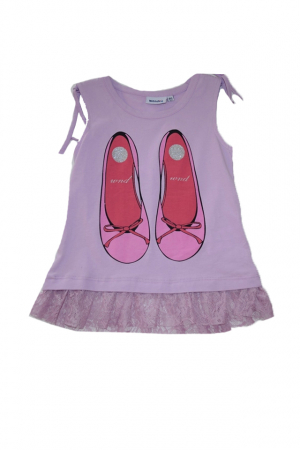 Tricouri fete - Tricou fara maneci pentru fete Wendee BV BV 03900148-2-146, Multicolor
