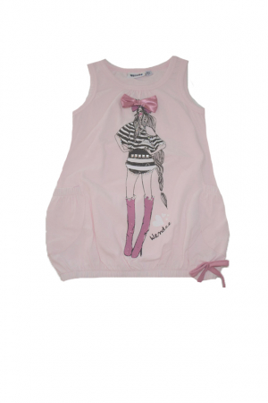 Tricouri fete - Tricou fara maneci pentru fete Wendee DY DY 39118-2-104, Multicolor