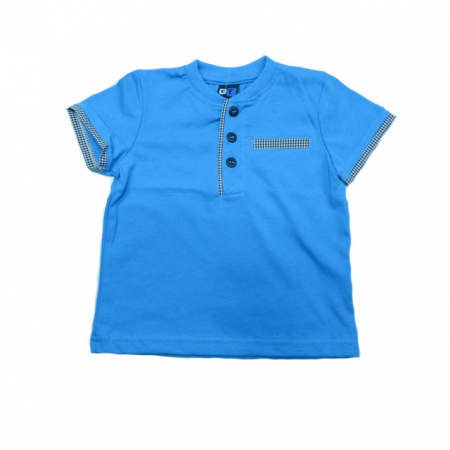 Tricouri baieti - Tricou cu maneca scurta pentru baieti GT 6741A, Albastru