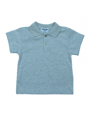 Tricouri baieti - Tricou cu maneca scurta pentru baieti Wendee BP10300534, Gri