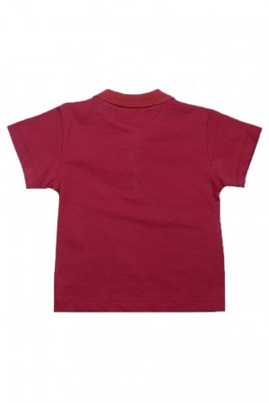 Tricou cu maneca scurta pentru baieti Wendee BU10300534, Rosu [1]