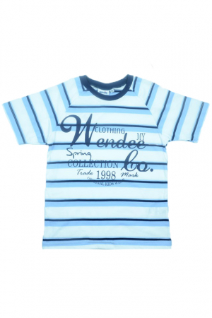 Tricouri baieti - Tricou cu maneca scurta pentru baieti Wendee DY101329-2-128, Multicolor