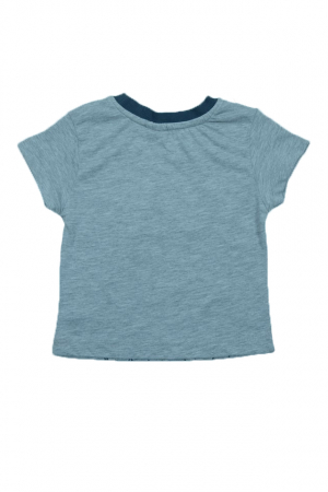 Tricou cu maneca scurta pentru baieti Wenice BL01300035R, Gri [1]