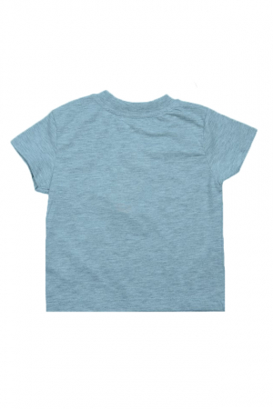 Tricou cu maneca scurta pentru baieti Wenice BL01300118, Gri [2]