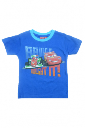 Tricouri baieti - Tricou cu maneca scurta pentru baieti Disney DC-002-128, Albastru