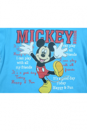 Tricou cu maneca scurta pentru baieti Disney OE1569T-128, Turcoaz [1]