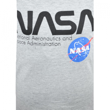 Tricou cu maneca scurta pentru baieti E Plus M NASA 52 02 NASA 52 02 016/006-128-cm, Gri [1]