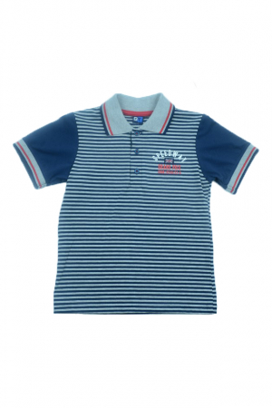 Tricouri baieti - Tricou cu maneca scurta pentru baieti GT GT-3734B-104, Bleumarin