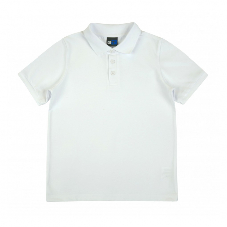 Tricouri baieti - Tricou cu maneca scurta pentru baieti GT GT-6684-104, Alb