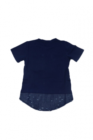Tricou cu maneca scurta pentru baieti Happy House HB-1933-140, Bleumarin [1]