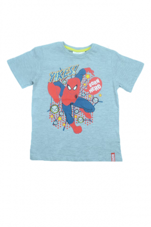 Tricouri baieti - Tricou cu maneca scurta pentru baieti Sun City Spider Man EP1058, Gri