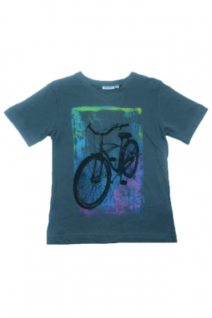 Tricouri baieti - Tricou cu maneca scurta pentru baieti Wendee BV BV 01300296-1-98, Gri