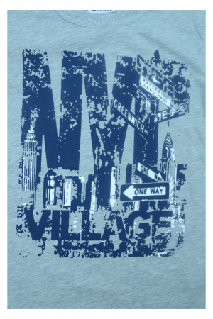 Tricou cu maneca scurta pentru baieti Wendee BV BV 01300299-1-110, Gri [1]