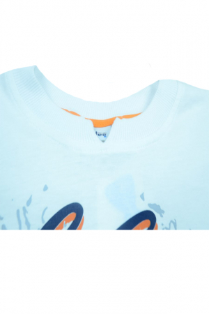 Tricou cu maneca scurta pentru baieti Wendee BV1300222-2A-134, Alb [2]