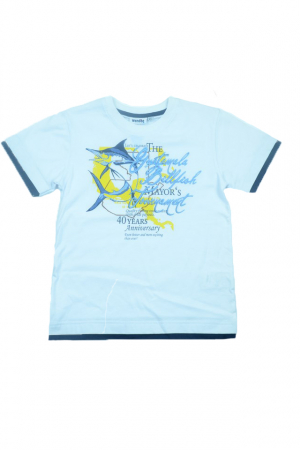 Tricouri baieti - Tricou cu maneca scurta pentru baieti Wendee DY DY 101247-1-98, Alb