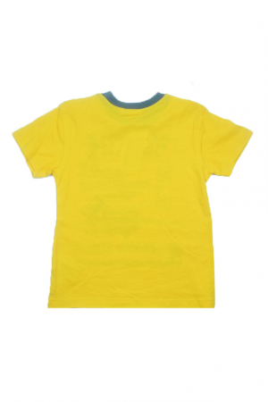 Tricou cu maneca scurta pentru baieti Wendee DY DY 101254-1G-98, Galben [2]
