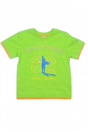 Tricouri baieti - Tricou cu maneca scurta pentru baieti Wendee DY DY 101270-2V-128, Verde