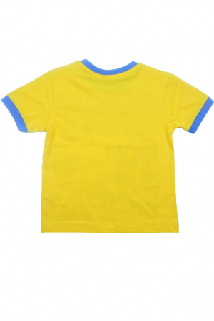 Tricou cu maneca scurta pentru baieti Wendee DY101272-1G-98, Galben [2]