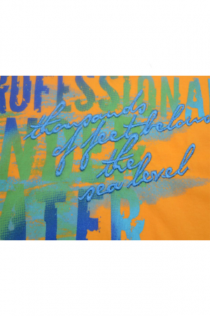 Tricou cu maneca scurta pentru baieti Wendee DY101274-2-128, Portocaliu [1]