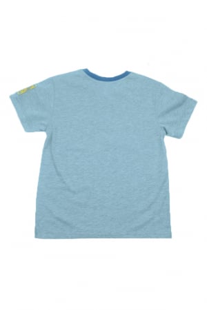 Tricou cu maneca scurta pentru baieti Wendee DY101290-2-128, Gri [3]