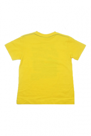 Tricou cu maneca scurta pentru baieti Wendee DY101294-1-104, Galben [2]