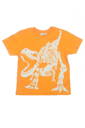 Tricou cu maneca scurta pentru baieti Wendee DY101332-1-122, Portocaliu [0]