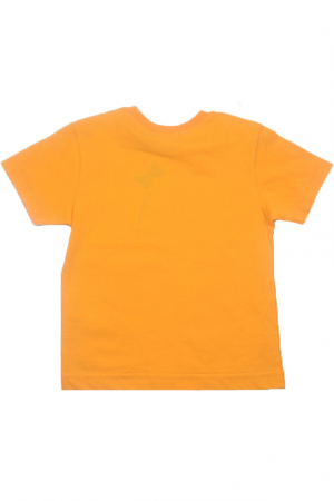 Tricou cu maneca scurta pentru baieti Wendee DY101332-1-122, Portocaliu [1]