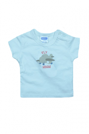 Tricouri baieti - Tricou cu maneca scurta pentru baieti Wenice BL02100063-0, Alb