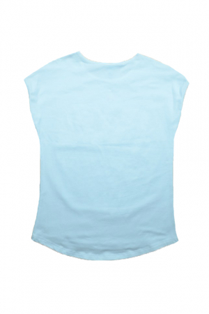 Tricou cu maneca scurta pentru fete Atut 5341-134, Alb [2]