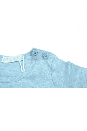 Tricou cu maneca scurta pentru fete Happy House WB-2548G1-86, Gri [3]
