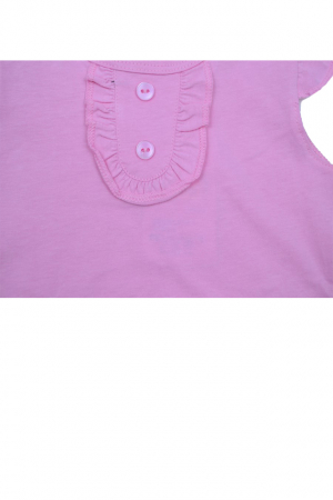 Tricou cu maneca scurta pentru fete Wendee BV03900145, Roz [2]