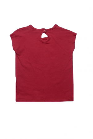 Tricou cu maneca scurta pentru fete Wendee BV10500279, Rosu [1]
