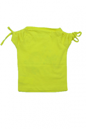 Tricou cu maneca scurta pentru fete Wendee BV10500286G, Galben [1]