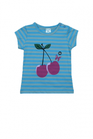 Tricouri fete - Tricou cu maneca scurta pentru fete Wendee BV10500377, Multicolor