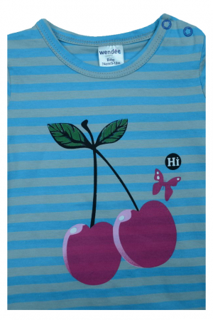 Tricou cu maneca scurta pentru fete Wendee BV10500377, Multicolor [2]
