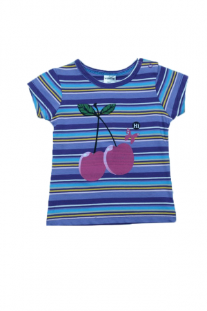 Tricouri fete - Tricou cu maneca scurta pentru fete Wendee BV10500377M, Multicolor