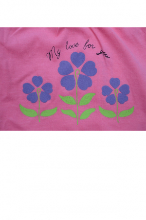 Tricou cu maneca scurta pentru fete Wendee BV10500464, Roz [2]