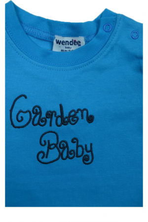 Tricou cu maneca scurta pentru fete Wendee BV10500475, Albastru [2]