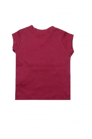 Tricou cu maneca scurta pentru fete Wendee BV10500475R, Rosu [2]